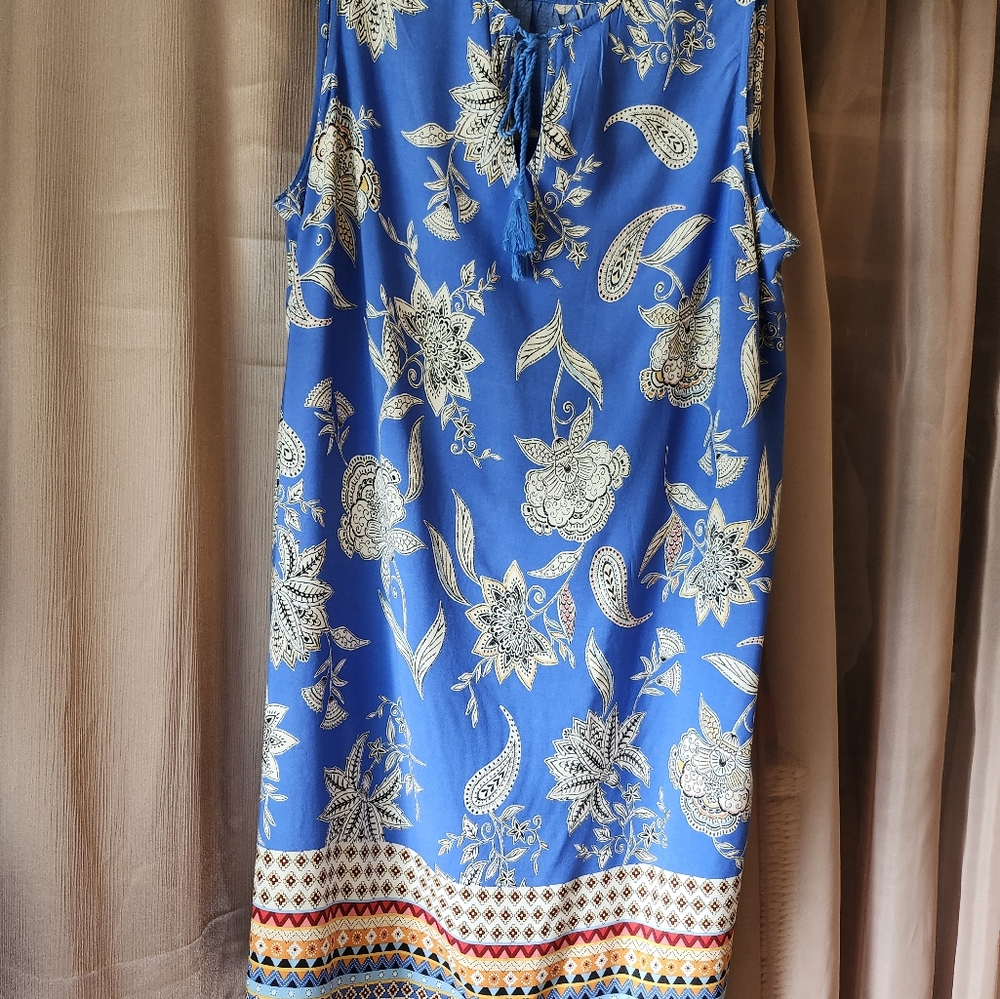 Women's, sleeveless, summer dress,size 1x.